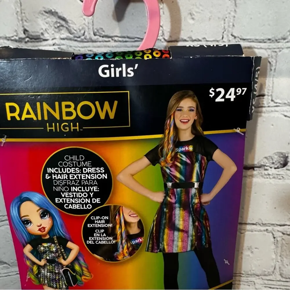 Rainbow High Amaya Raine Girl’s Halloween Costume